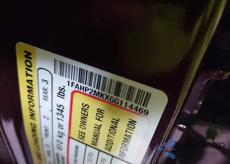 2016 Ford Police Interceptor z USA, uszkodzony, nr VIN 1FAHP2MKXGG114469